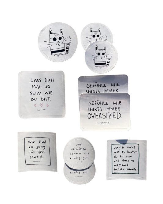 basic kater | sticker-set