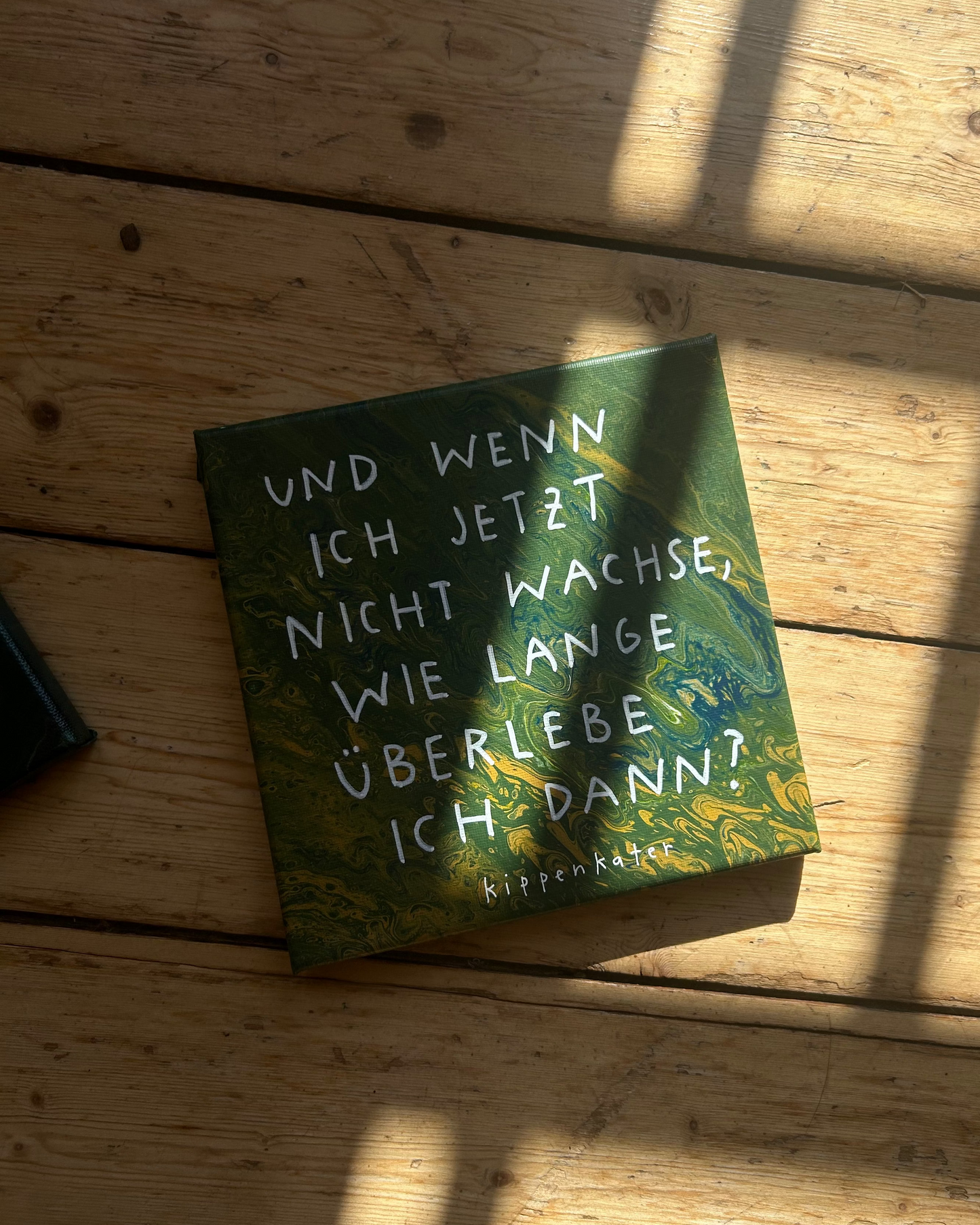wie lange? | leinwand