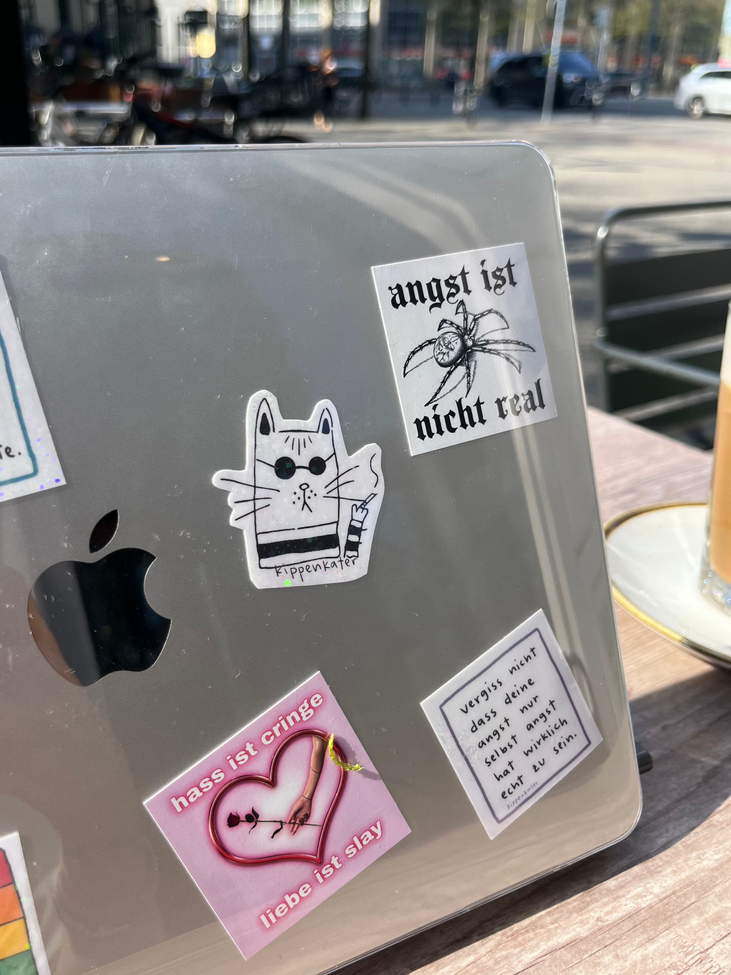 kippenkater | glitzersticker