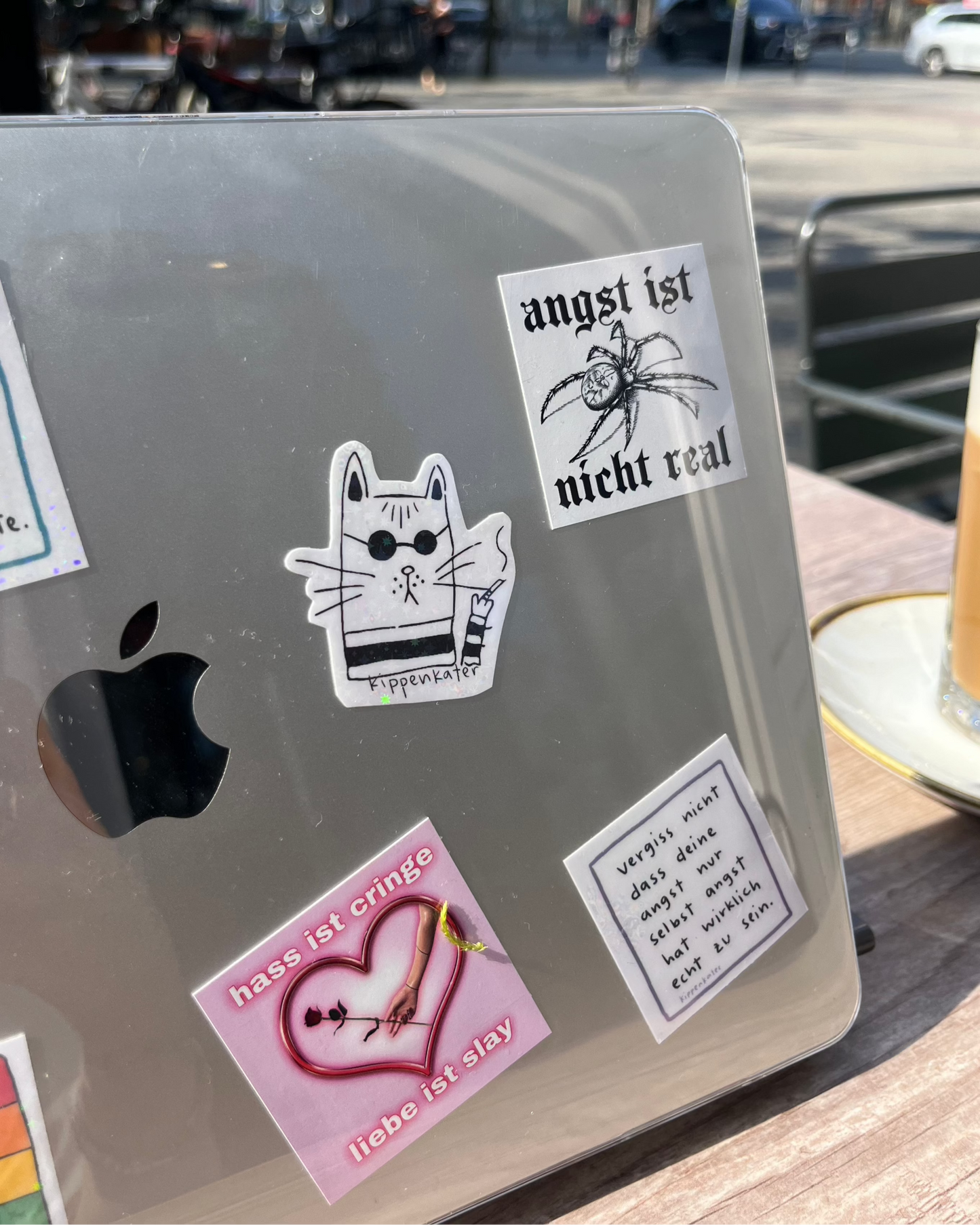 kippenkater | glitzersticker