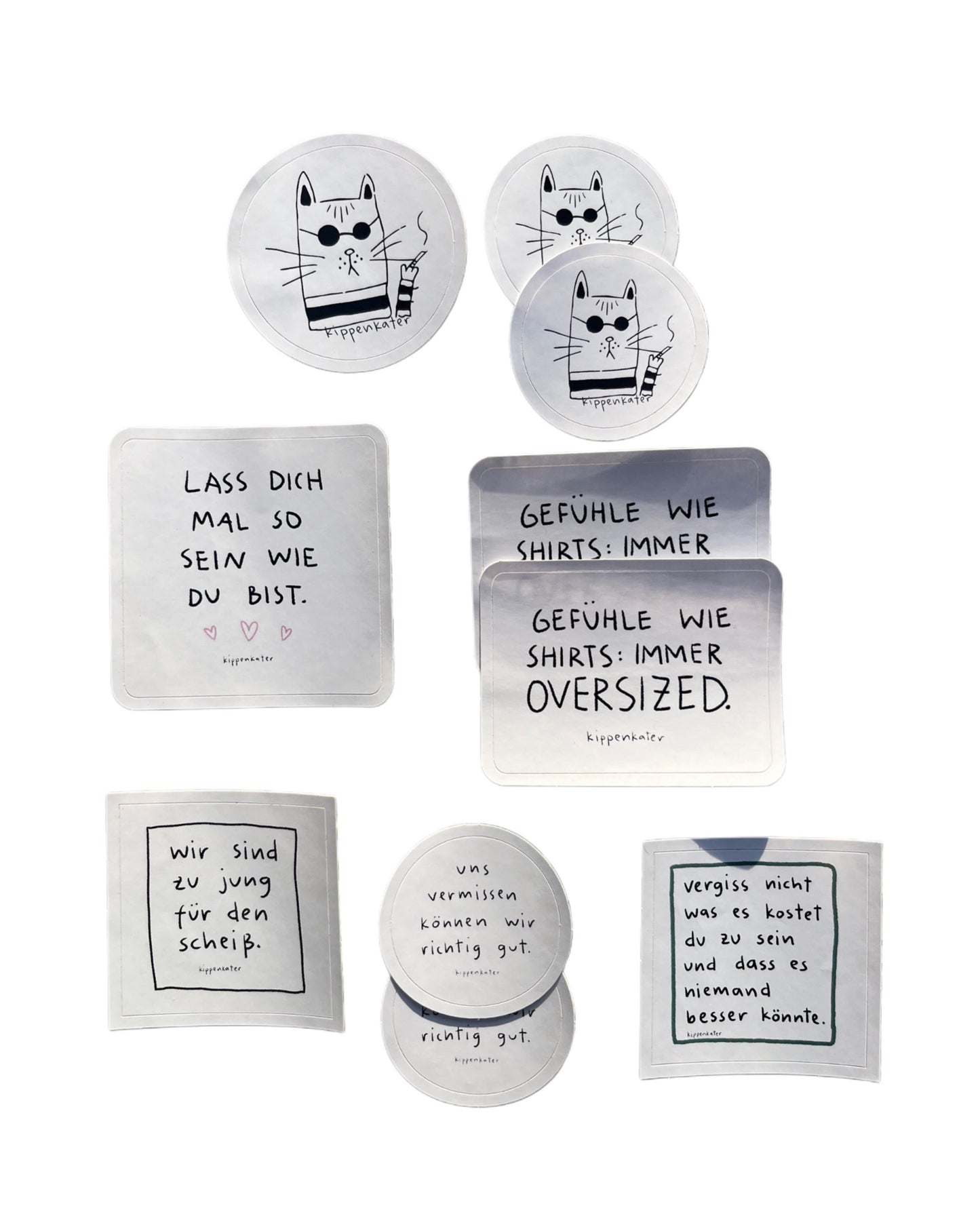 basic kater | sticker-set