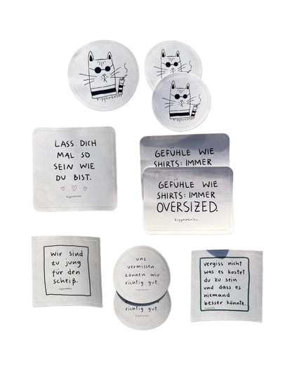 basic kater | sticker-set