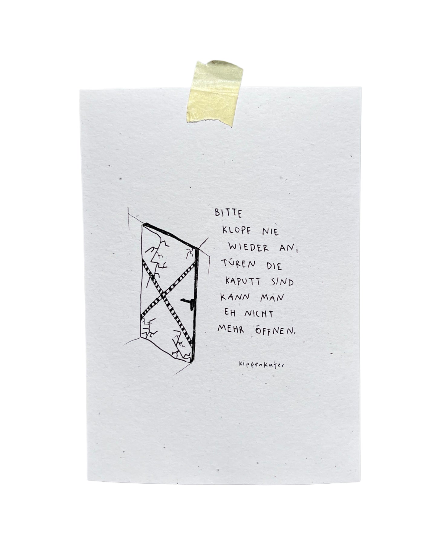 kaputte türen | print