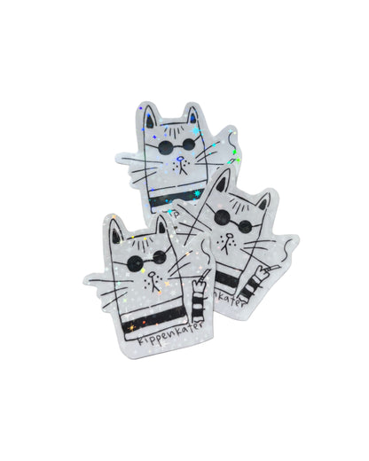 kippenkater | glitzersticker