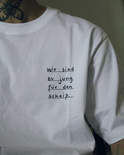 wir sind zu jung | shirt