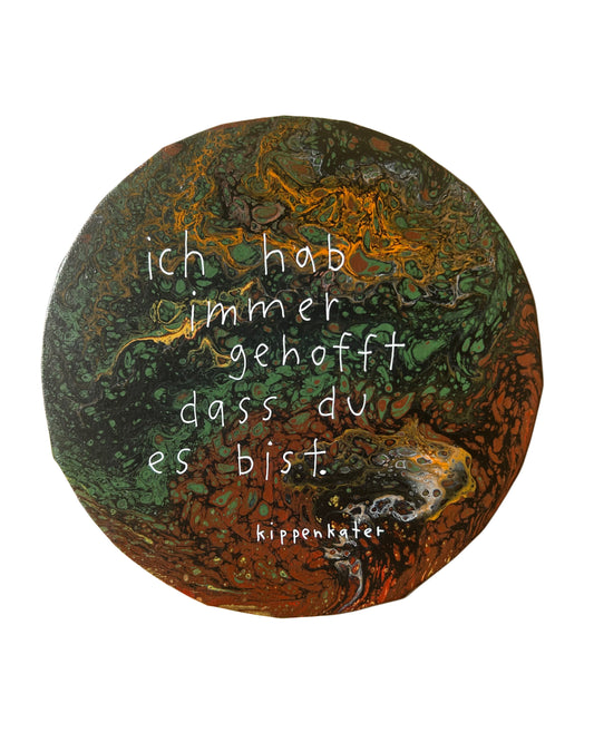 immer gehofft | leinwand