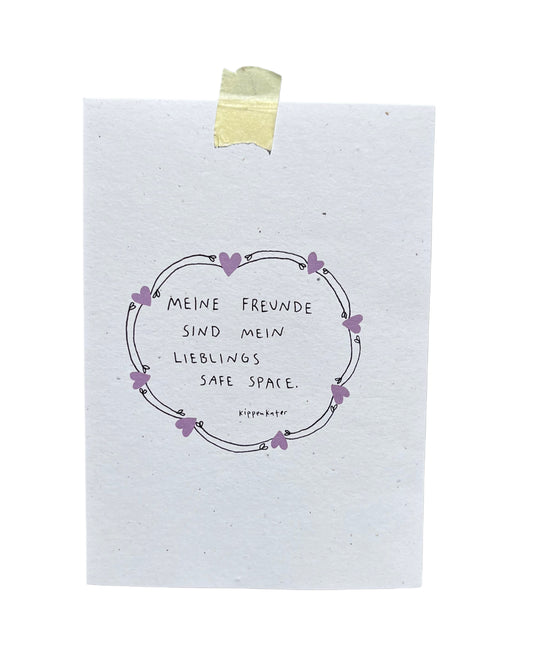 lieblings safe space | print