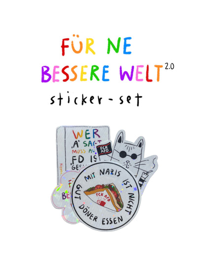 bessere welt 2.0 | stickerset