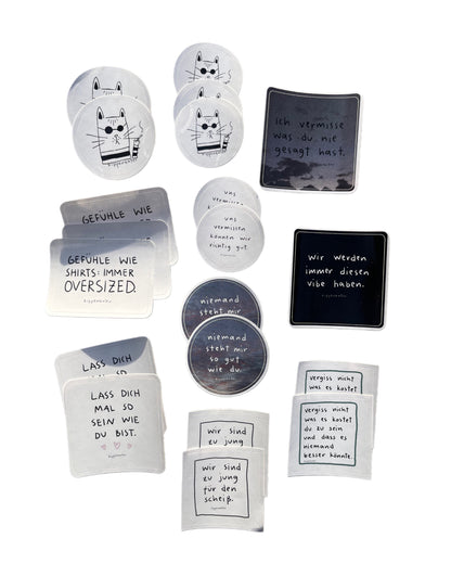 mixed feelings | sticker-set