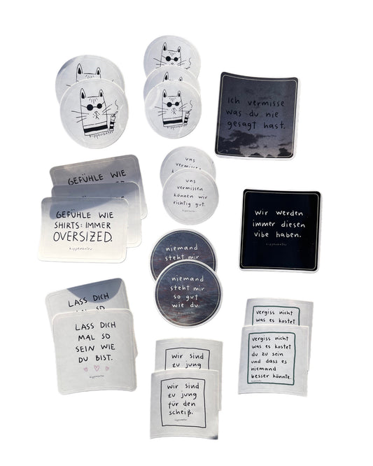 mixed feelings | sticker-set