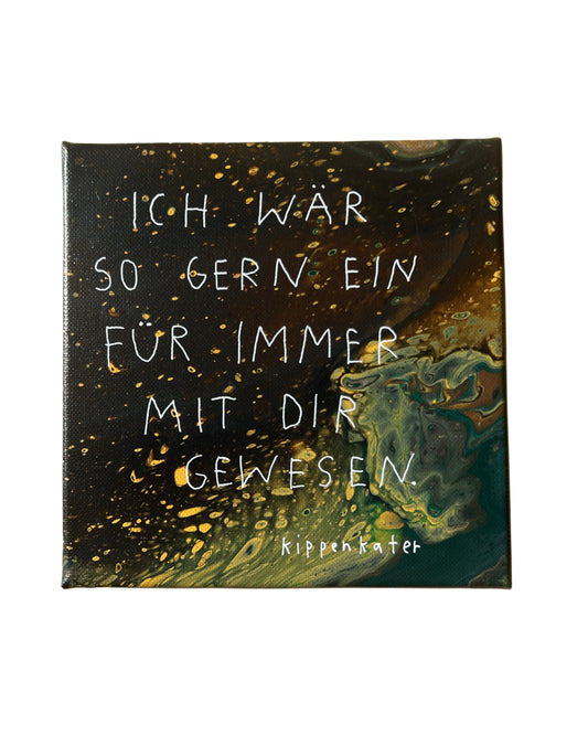 für immer mit dir | leinwand