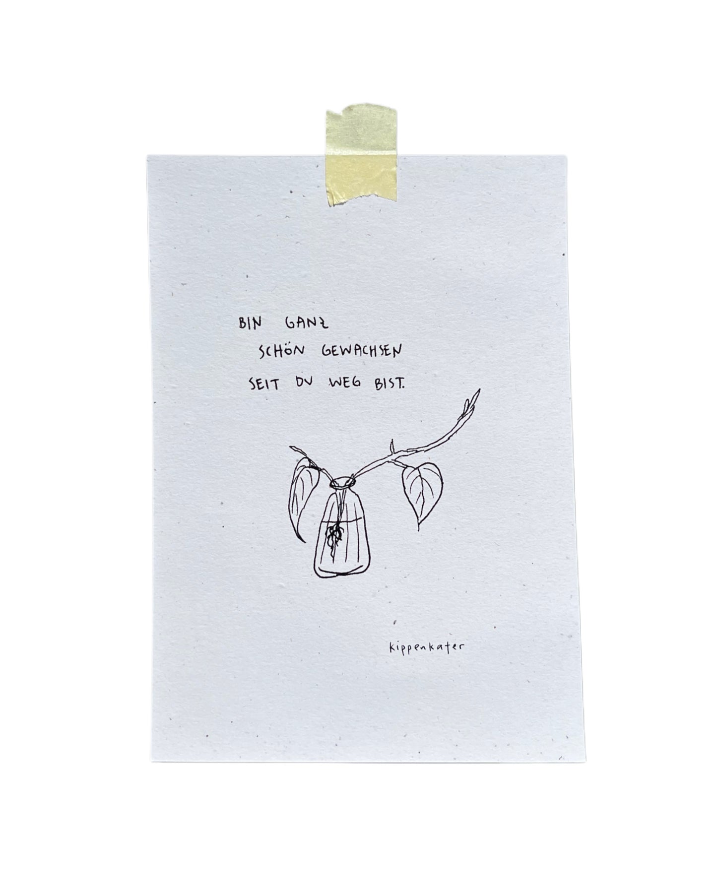 seit du weg bist | print