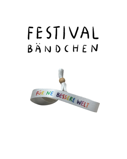 bessere welt | festivalbändchen