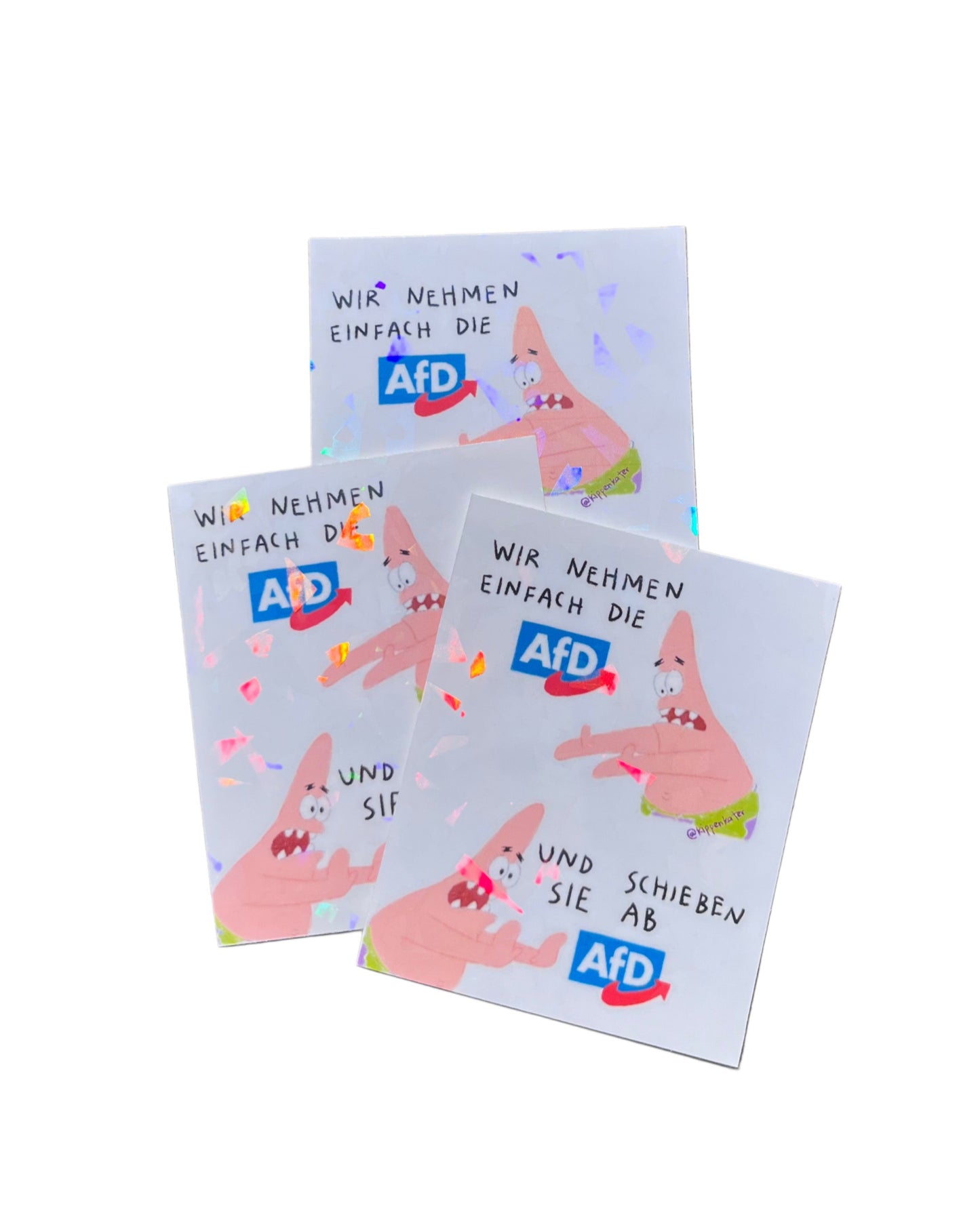 cute patrick | glitzersticker