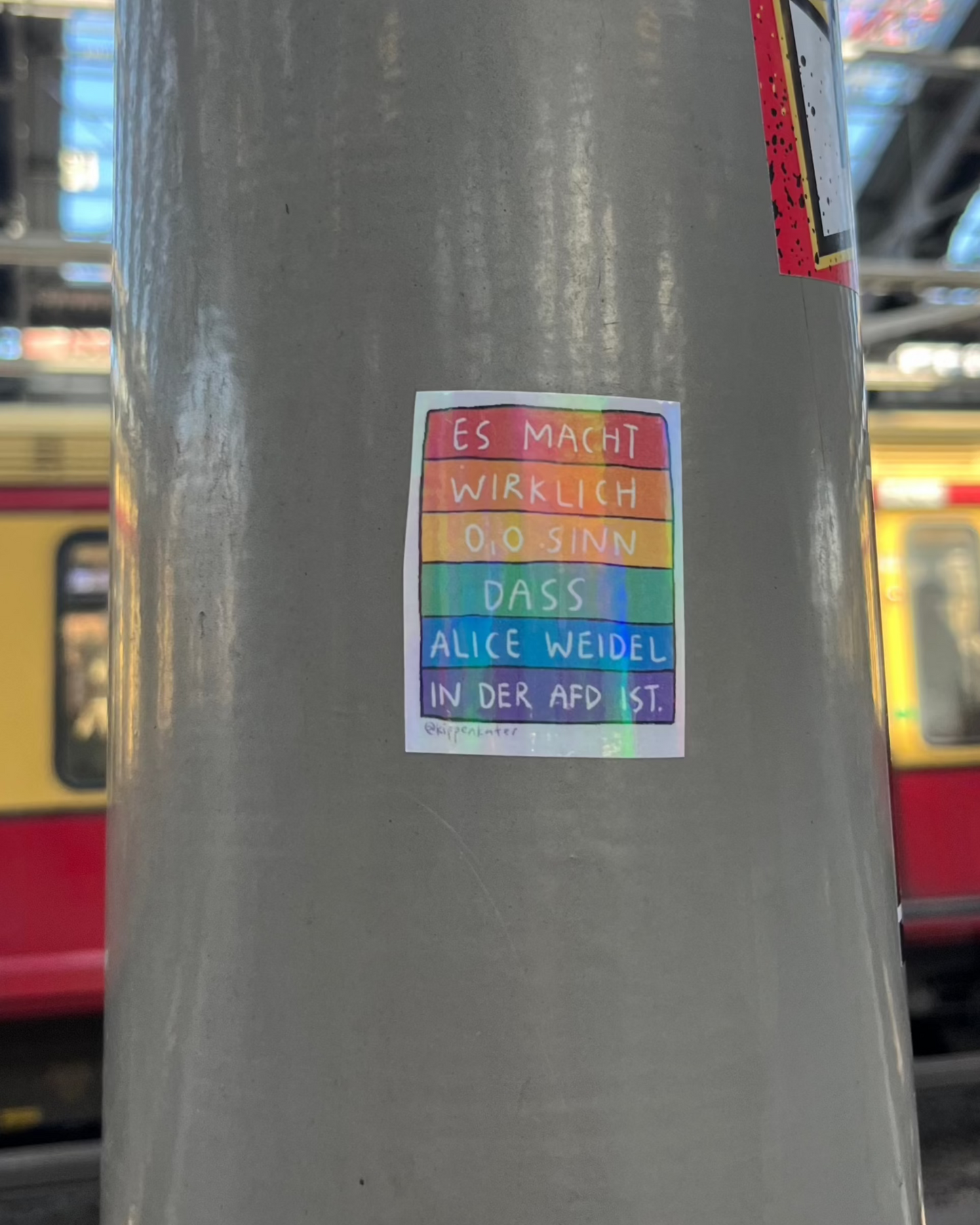 0,0 sinn | glitzersticker