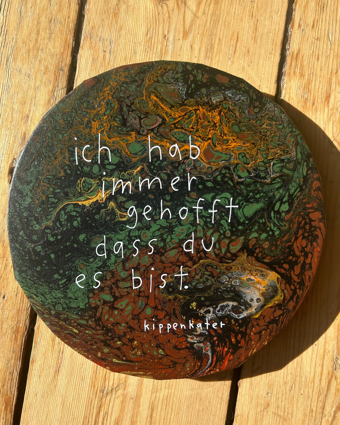 immer gehofft | leinwand