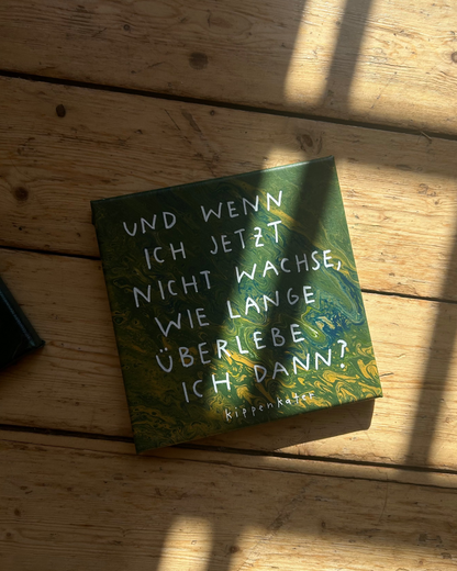wie lange? | leinwand