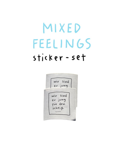 mixed feelings | sticker-set