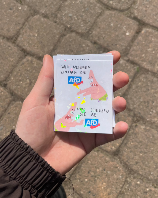 cute patrick | glitzersticker