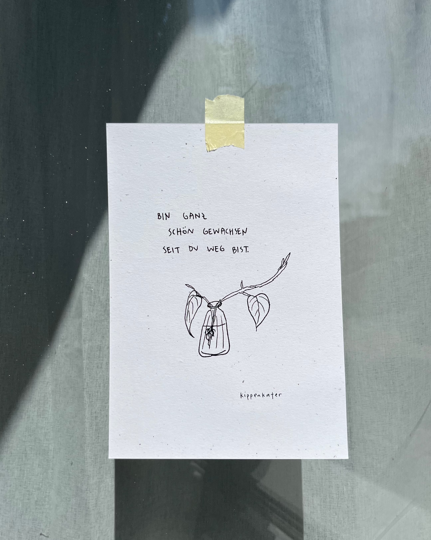 seit du weg bist | print