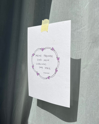 lieblings safe space | print