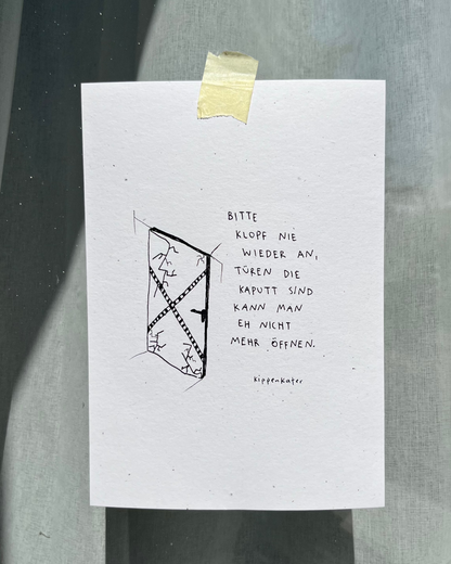 kaputte türen | print