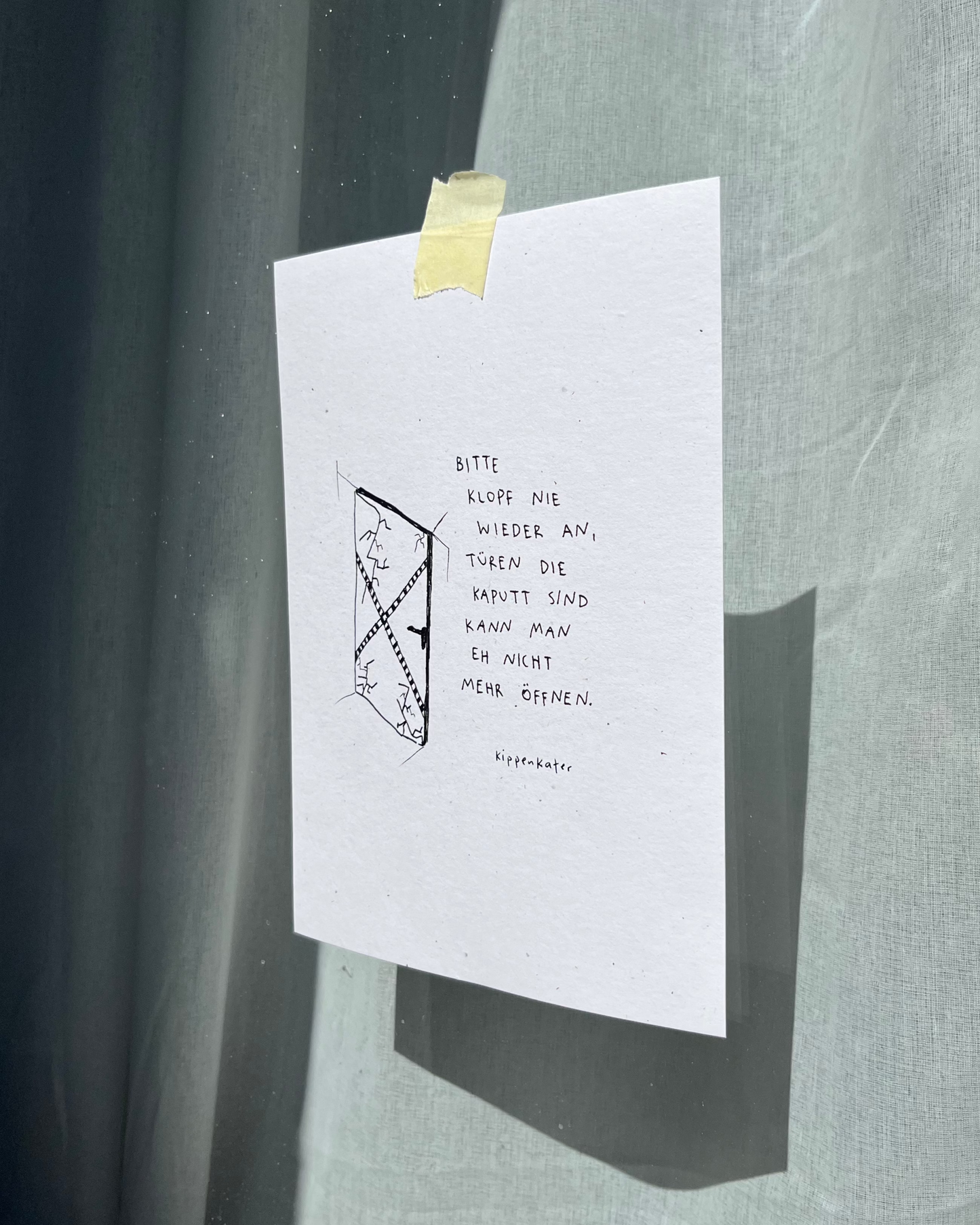 kaputte türen | print