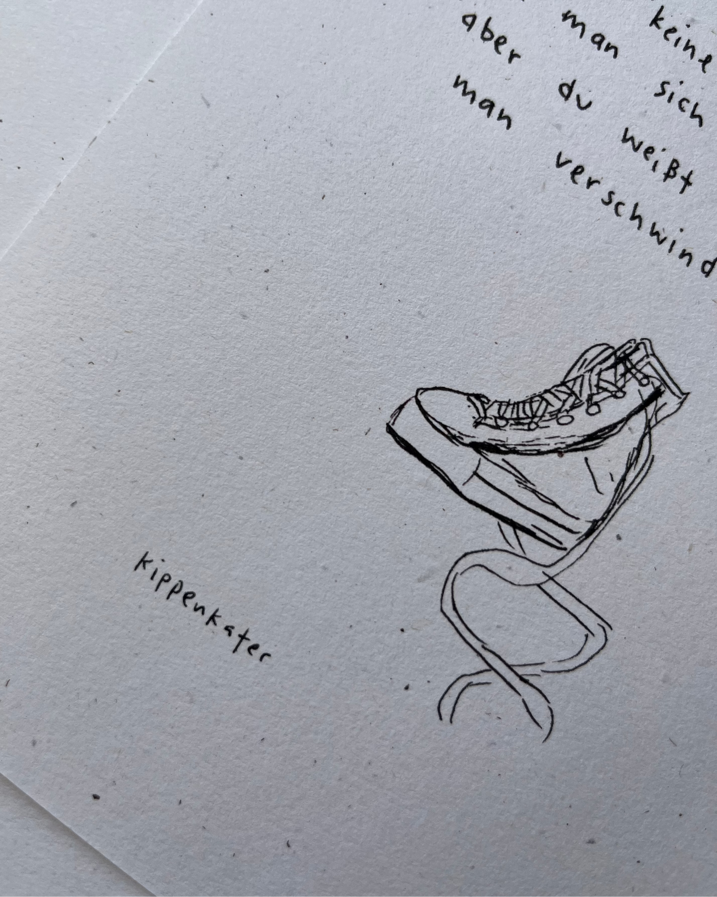 wie man verschwindet | print