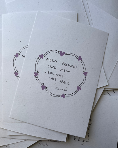lieblings safe space | print
