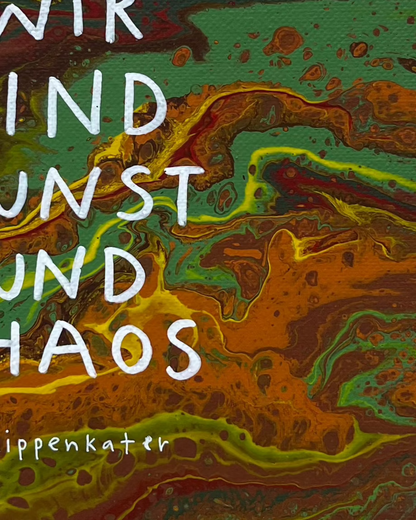 kunst & chaos | leinwand