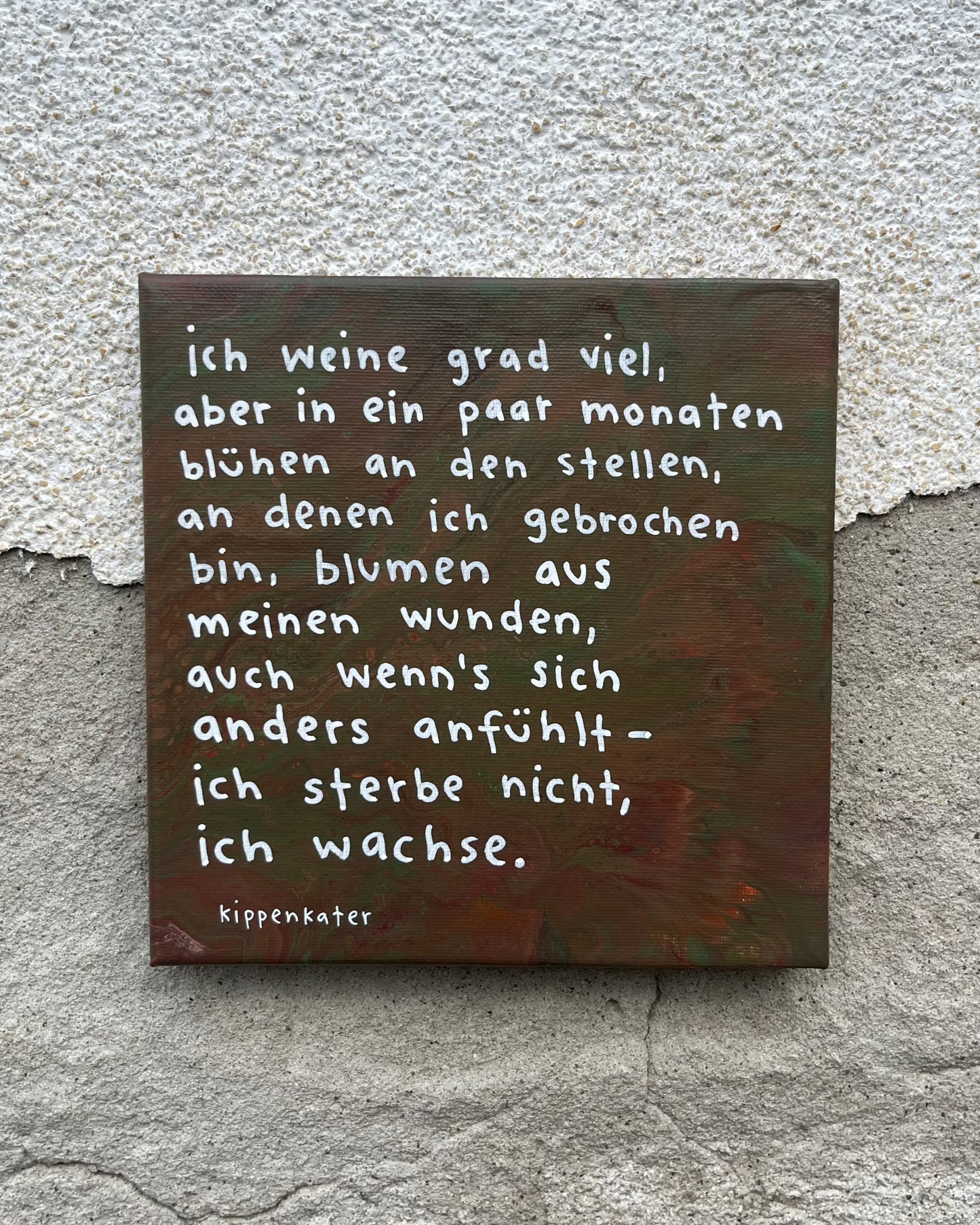 ich wachse | leinwand