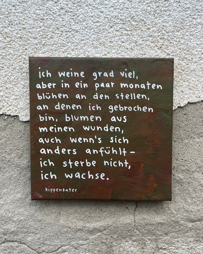 ich wachse | leinwand