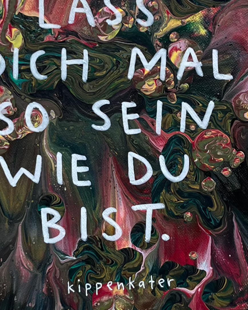 lass dich mal | leinwand