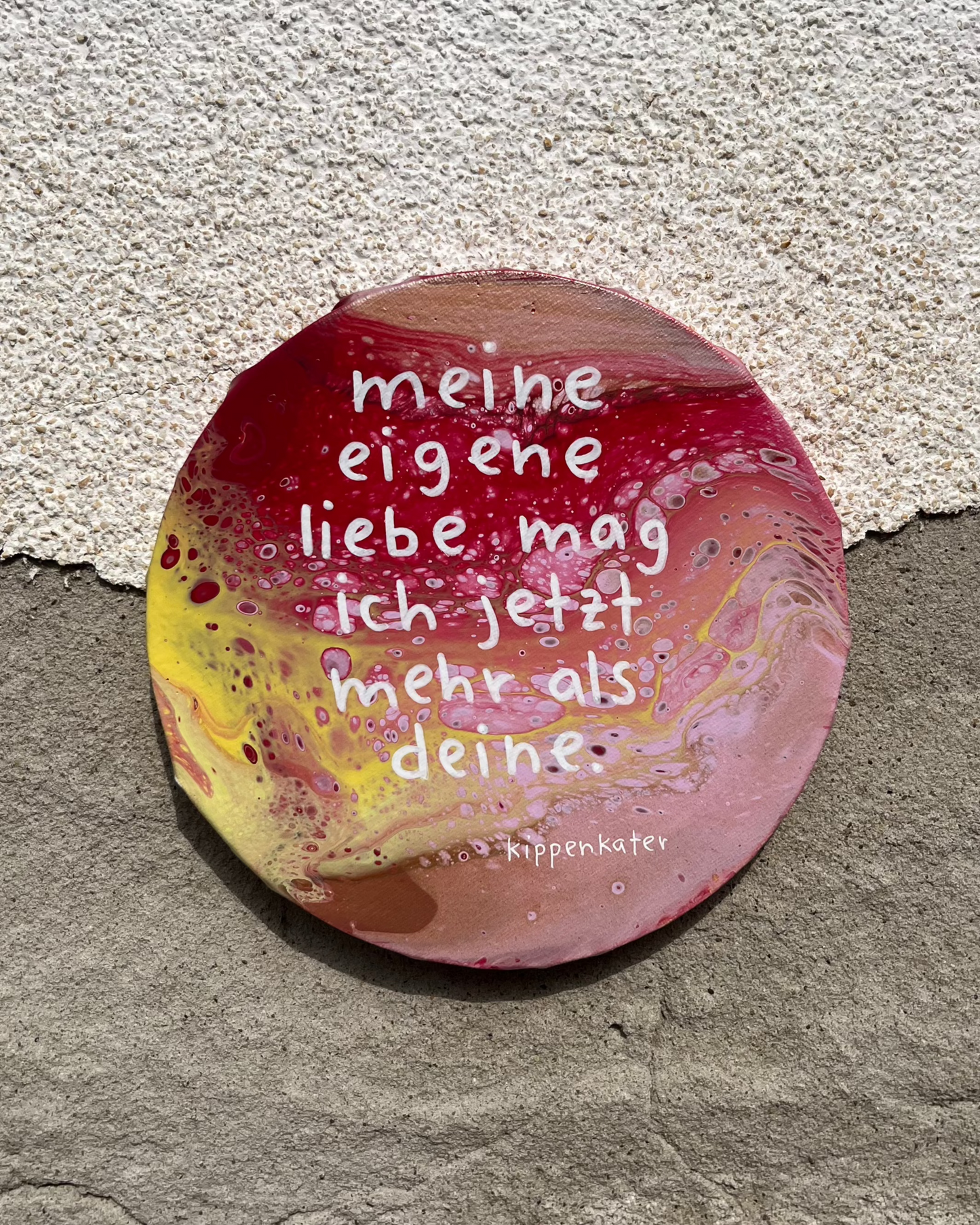 meine eigene liebe | leinwand