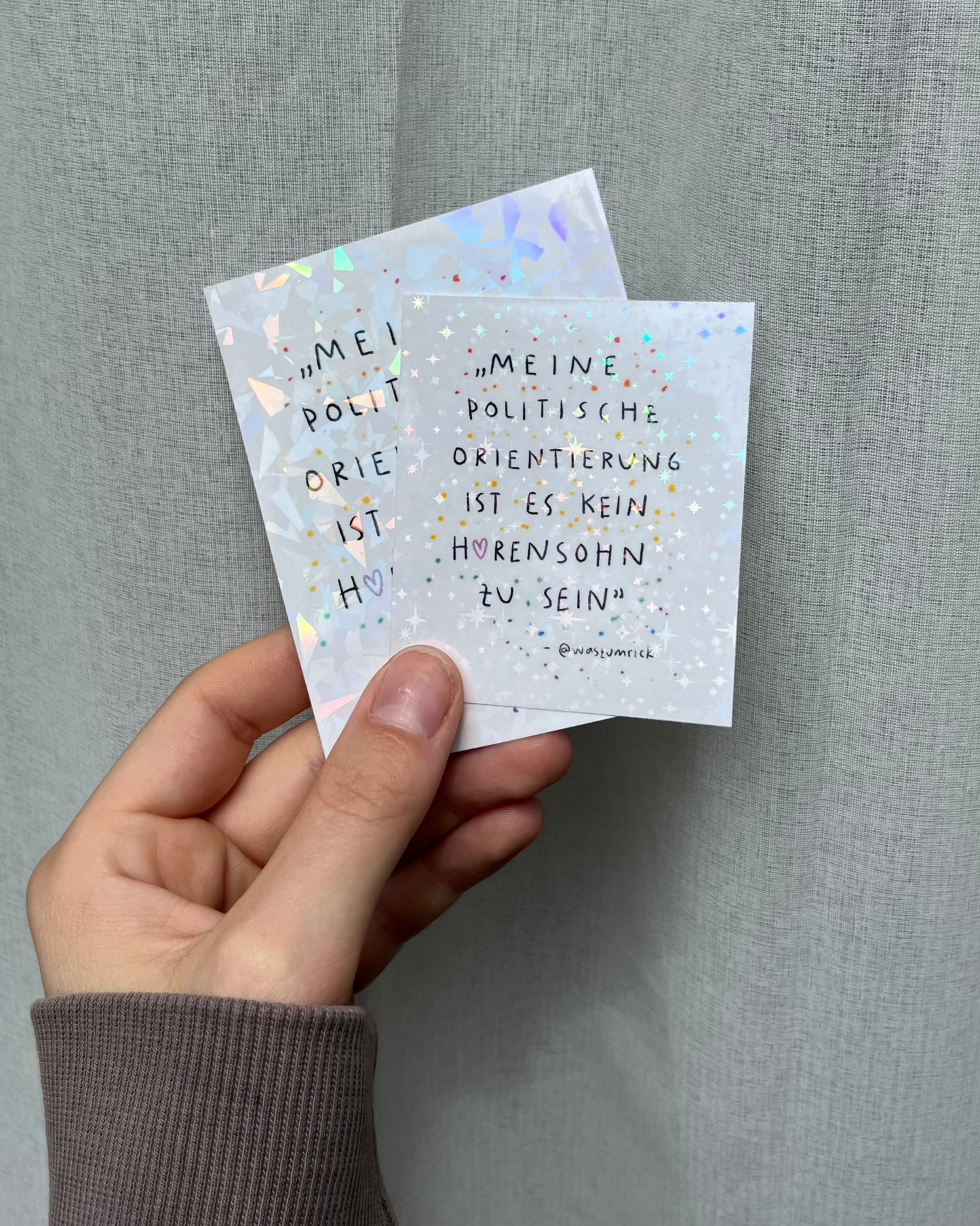 kein hurensohn | sticker