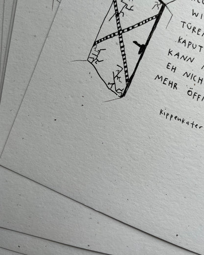 kaputte türen | print