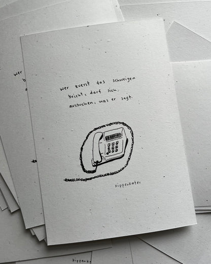 schweigen brechen | print