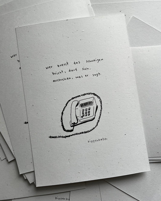 schweigen brechen | print