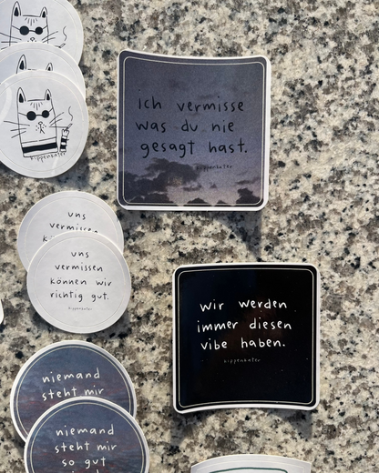 mixed feelings | sticker-set