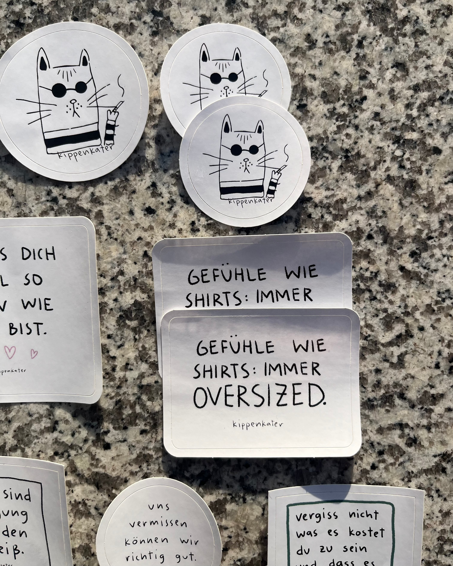 basic kater | sticker-set