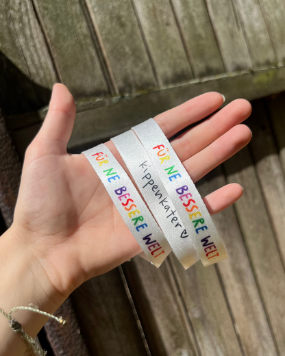 bessere welt | festivalbändchen