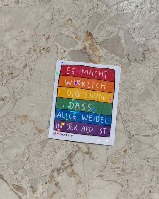 null sinn | glitzersticker