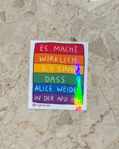 0,0 sinn | glitzersticker