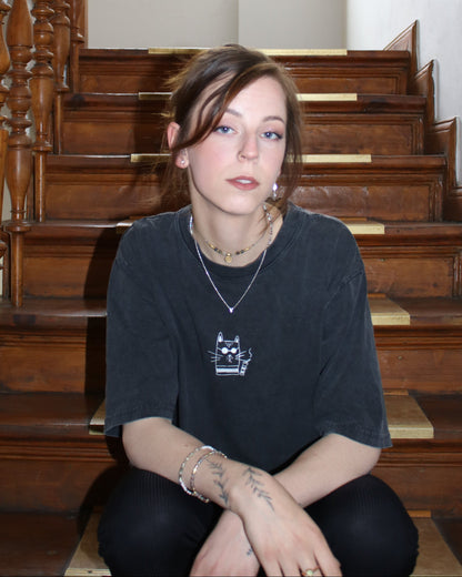 stoned washed kater | shirt